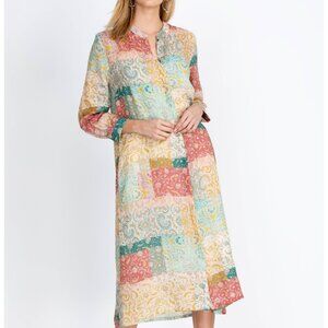 Johnny Was Marseille Garden Seaside Dress